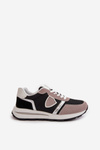 Women's Sneakers With Glitter Black Velaniela