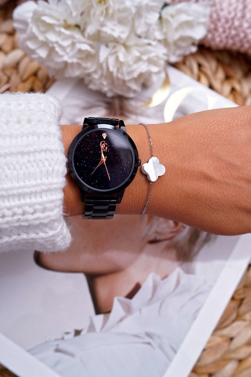 Damska Bransoleta Na Łańcuszku Srebrna Koniczynka Millow