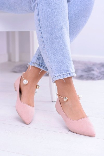 Pink Ballerinas with Mami Pointed Bracelet