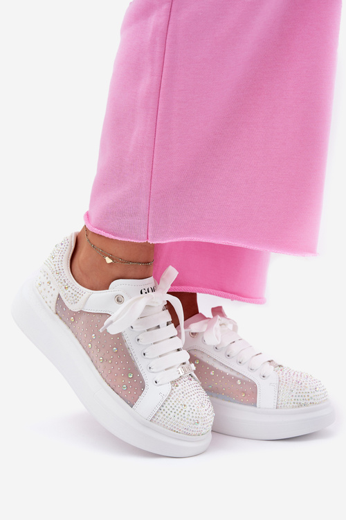 Decorated platform sneakers GOE NN2N4021 black