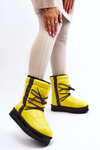 Women's Snow Boots with Yellow Laces Lilara
