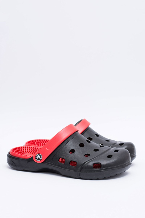 Men's Garden Flip Flops Kroks EVA Black