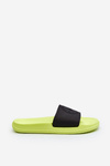 Men's Slippers 4F 4FSS23FFLIM075-72S Lime-Black