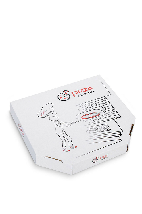 Rainbow Socks Pizza 4 Pairs Hawaiian Pepperoni Italian