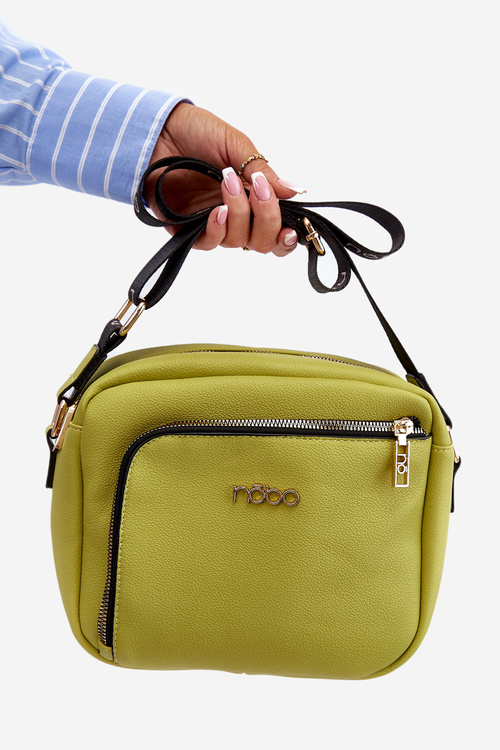 Crossbody Bag Made of Eco Leather NOBO BAGP990-K008 Lime