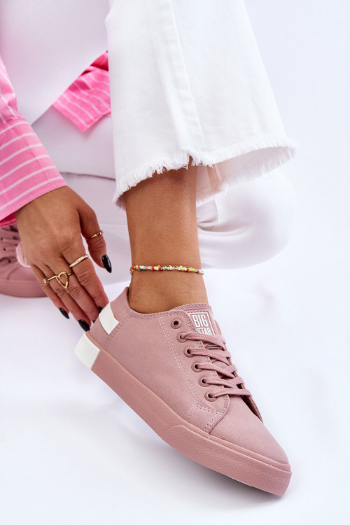 Women's Low Sneakers Big Star LL274040 Pink