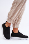Women's Slip-on Sport Shoes Black Ferive