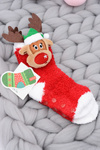 Soxo Dziecięce Świąteczne Skarpetki Renifer