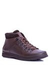 Neex Brown Leather Men's Warmed Boots Timmo Sneakers