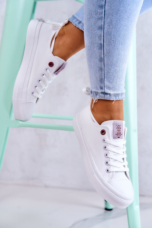 Classic Sneakers Cross Jeans JJ2R4017C White