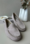 Women's Loafers in Purple Eco Suede Amrutia