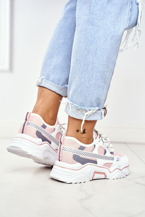 Sportowe Damskie Buty Białe Lanoo