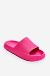 Fashionable Light Flip Flops On A Massive Sole Fuchsia Rebel