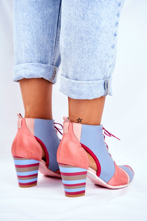 Women’s Boots On High Heel Maciejka Leather 03938-15