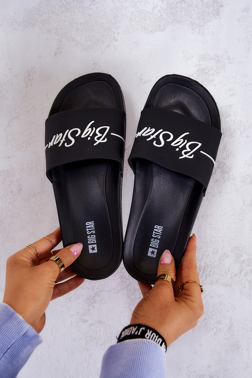 Classic Rubber Slippers Big Star JJ274A300 Black