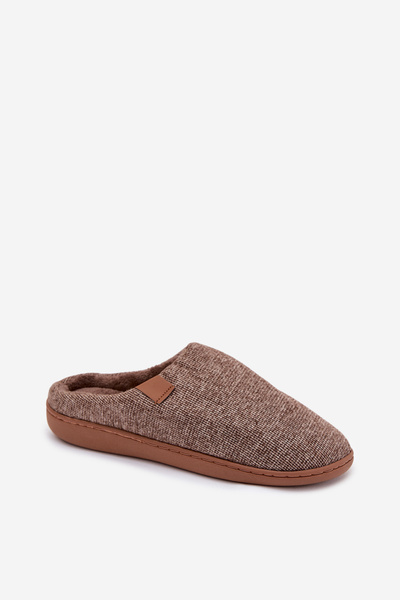 Men's Brown Slippers Serevan