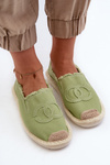 Classic Women's Espadrilles Green Flaure