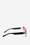 Women's Sunglasses UV400 Black-Gold