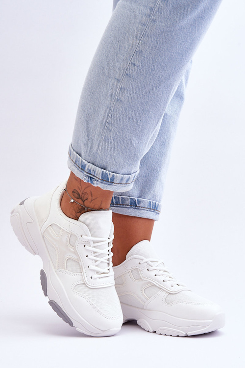 Women's Lace-up Sneakers White Cortes
