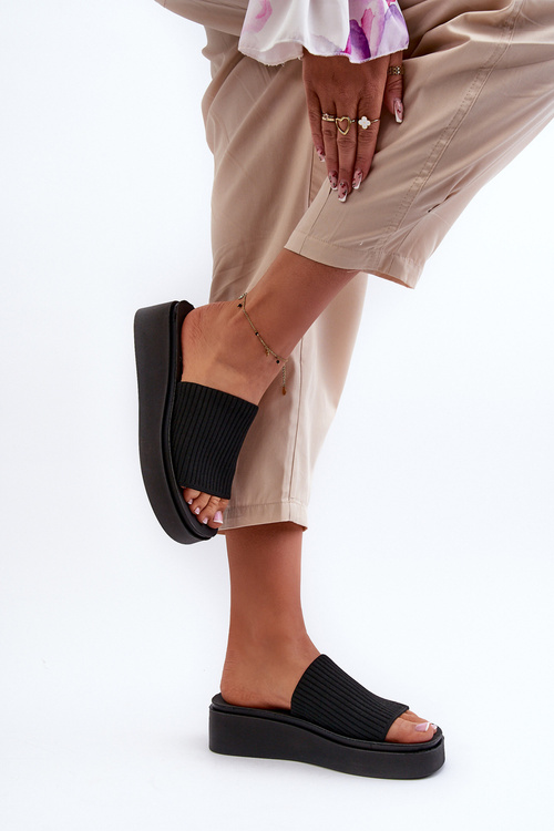 Women's Platform Sandals Sergio Leone SK083H Black