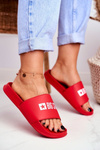 Women's Slides Big Star Red GG274041