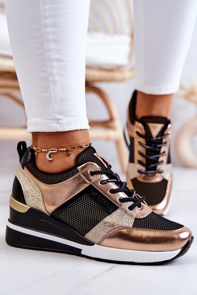 Sports Shoes Black Gold Sharon