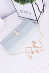 Women's Mint Clutch Bag Gold Chain