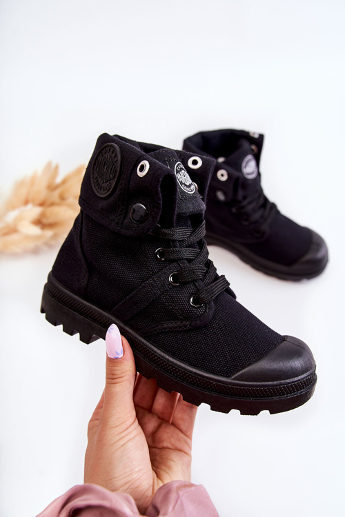 Children's High-top Sneakers Black Tobby