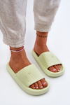 Women's Lightweight Green Foam Flip-Flops Fenicva