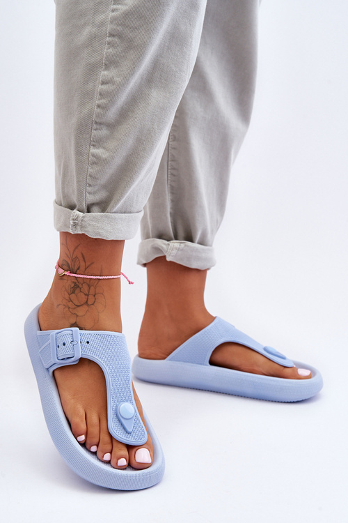 Women's Foam Slippers Blue Apolla