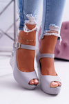 Women's Grey Sandals On Anchor Nemesis