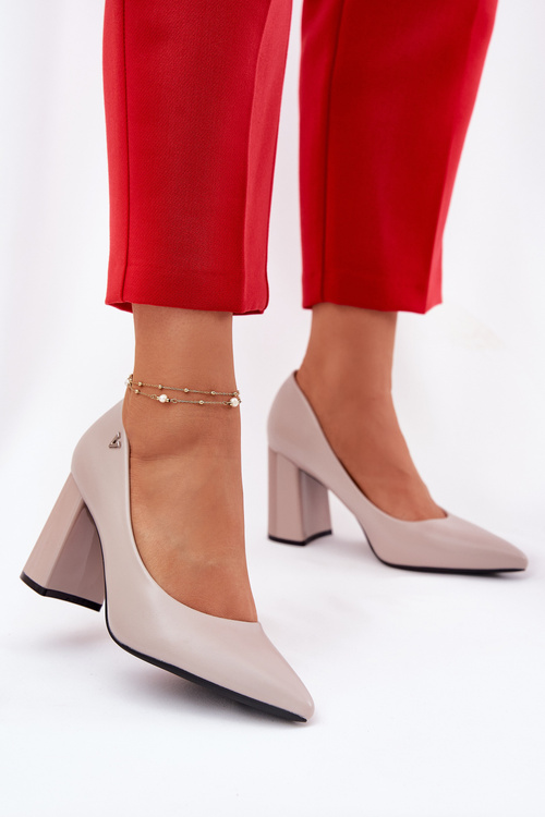 Elegant Heels On A Heel Vinceza 62220 Gray