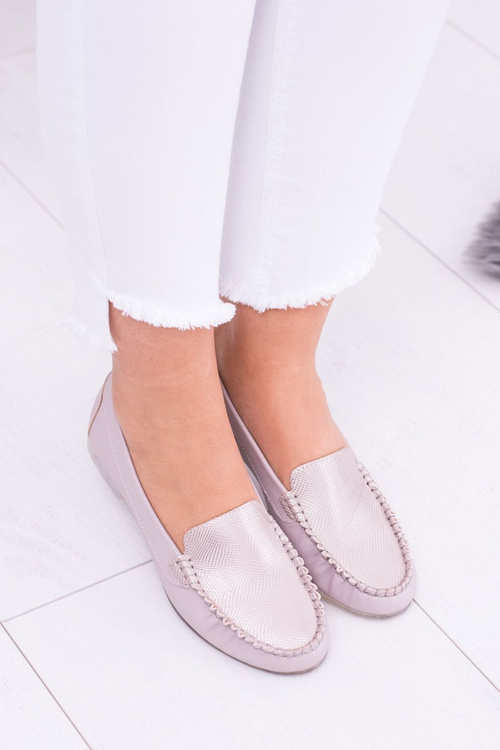 Sergio Leone Women's Pink Irmany Mokassins