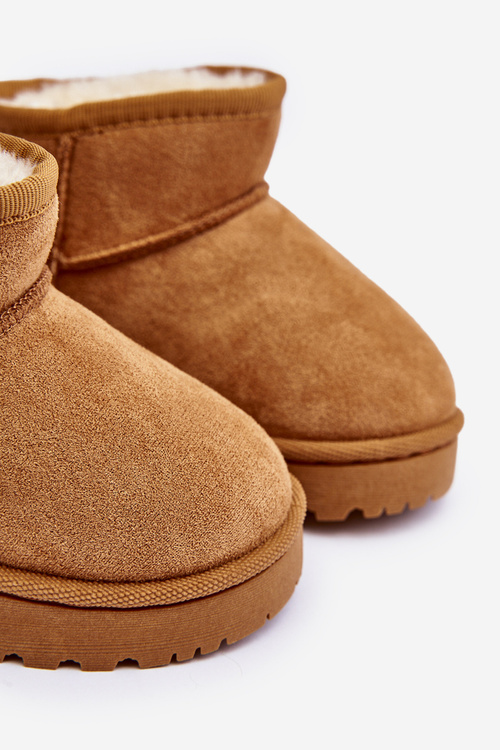 Children's Insulated Snow Boots Camel Leonora