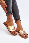 Women's Sandals with Golden Embellishment Ollavia