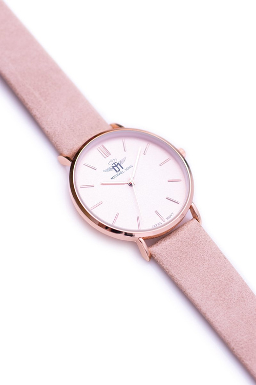 Women's Watch Michael John Florence 40mm Beige Strap
