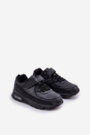 Children's sneakers with velcro in black Krissandra