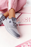 Damskie Sportowe Buty Comfort Foam Szare The Best