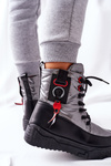 Women's snow boots Silver Cascia