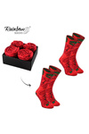 Rainbow Socks Eternal Roses 2 Pairs