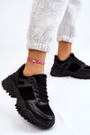 Buty Sportowe Sneakersy Modne Czarne Frezio