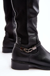 Women's Insulated Knee-High Boots SBarski HY07-329 Black