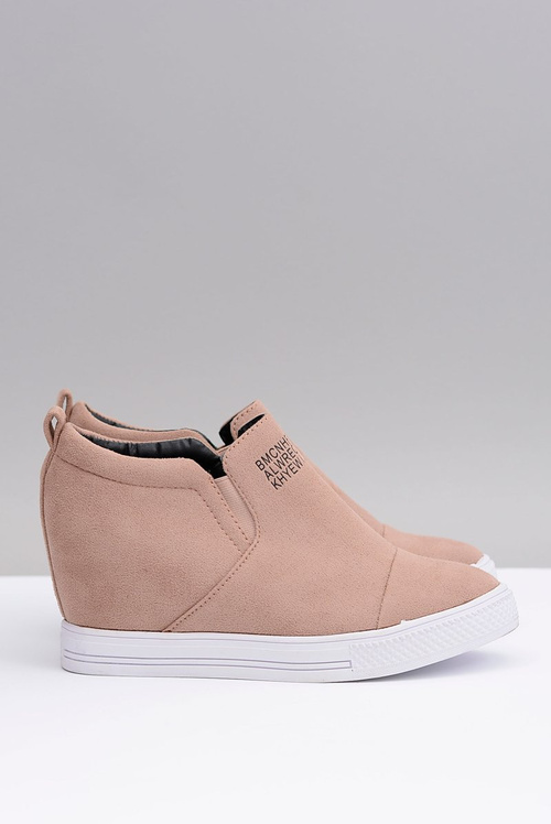 Women's Snekers Sneakers Lu Boo Slip-on Beige Kaori