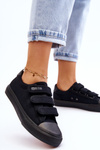 Classic Velcro Fabric Sneakers Big Star LL274A204 Black