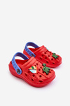 Children's Foam Lightweight Crocs Sandals Red Sweets