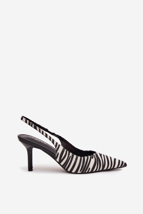 High heel shoes Zebra Phelia