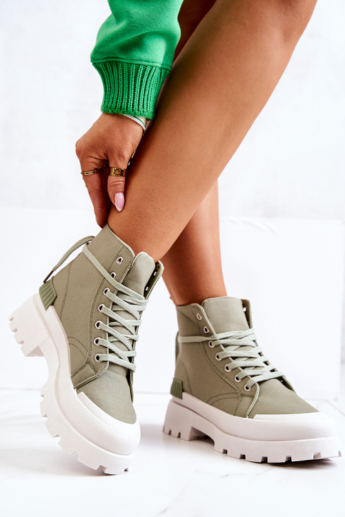 Trapery Wysokie Wiązane Zielone Faithfull