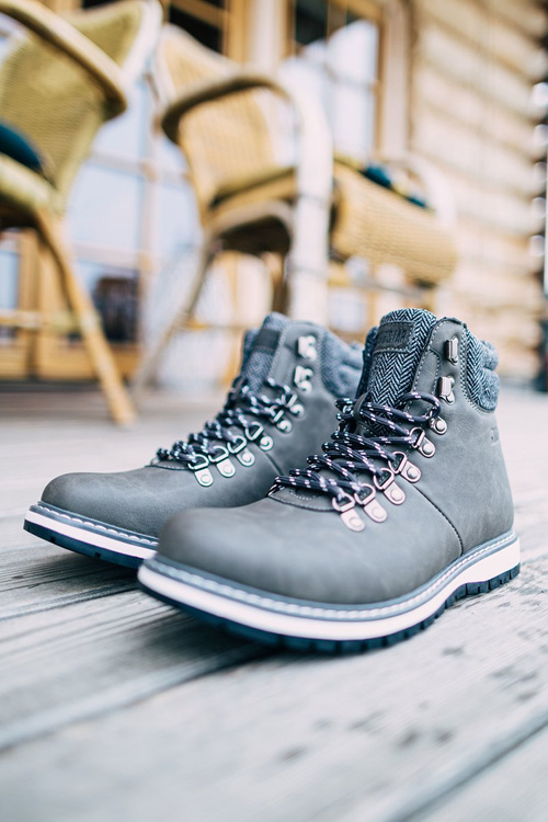 Men's Booties Trappers Big Star Grey EE174405