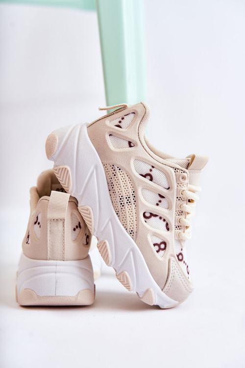Buty Dziecięce Sportowe Beżowe Dalia