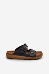 Light Comfortable Men's Flip-Flops with Buckles Inblu MT000016 Navy